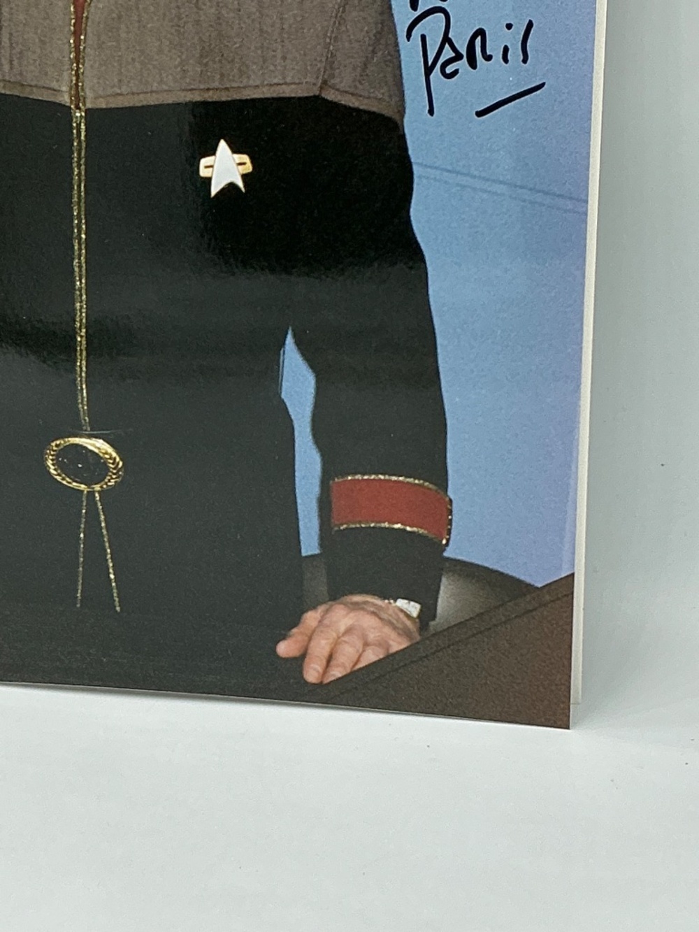 Star Trek Voyager Autographed Photo Richard Herd Signed Adm Owen Paris 8x10 - Picture 6 of 6